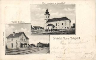 Dunapataj Vasútállomással (EK)