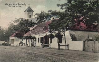 Magyarszombathely Fő utca Hangyával