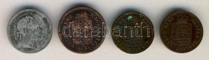 1869. 10Kr Ag + 1882KB 5/10Kr (2x) + 1882. 1Kr T:2-,3,3-