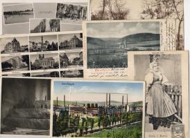 Magyarország 46 db vegyes lap, közte szép századfordulósak, kis települések, kikötők stb. jó anyag!