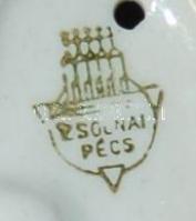 Zsolnay nyúl figura / Chinaware Zsolnay rabbit figure 9x7 cm