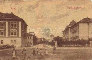 Arad Erzsébet boulevard (wet damage)