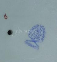 Kézzel festett jelzett Herendi porcelán puttó szobor / 
Handpainted Herendi chinaware boy 18cm