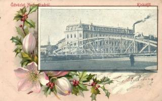 Nagyvárad bridge litho (EB)