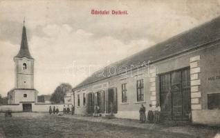 Datk the shop of Lipót Hirschkorn (fl)