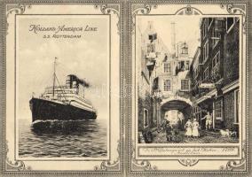 S. S. Rotterdam menükártya 1927