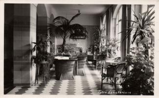 Tátra sanatorium interior