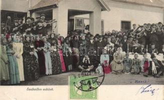 Szabadka wedding, folklore (EK)