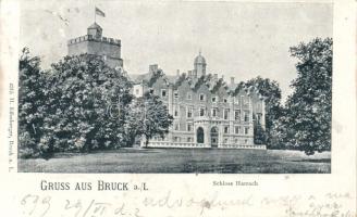 1899 Bruck an der Leitha Harrach castle (cut)
