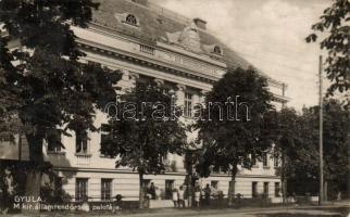 Gyula Államrendőrségi Palota