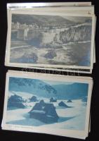 cca. 1950 66 db használatlan lengyel városképes lap / 66 unused -Polish town-view cards