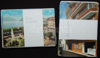 200 db színes modern európai városképes lap / 200 mixed European town-view cards