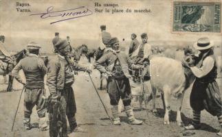 Varna fair, buying a cattle, folklore (Fl)
