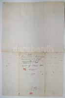 1834 Kinevezési okmány Kollár István püspök és Viber József pozsonyi prépost és későbbi püspök saját...