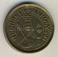 Csehország 1346-1378. Dukát "IV. Károly" modern bronz verete T:2