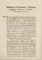 4545 sz. körlevél az elemi tanodákról 1830