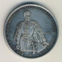 1989. 250 éves a Mosonmagyaróvári Kossuth Lajos Gimnázium ffém emlékérem szign.:S.C. Lebó F. T:1