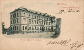 1899 Székesfehérvár Főreáliskola (fa)