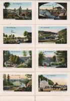 Deutsches Reich ca. 1910. Ludwig-Kanal 20 klf. levélzáró / 20 versch. Vignetten