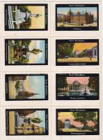 Deutsches Reich ca. 1910. Wiesbaden 20 klf. levélzáró / 20 versch. Vignetten