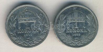 1893. 1K Ag + 1915. 1K Ag T:2,2-