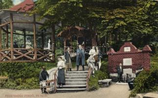 Feketehegy-fürdő fountain, Divald & Monostory