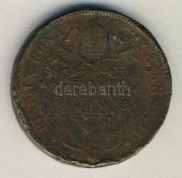 Olasz Államok/Pápai Államok 1853. 5Baj "IX. Pius pápa" T:3 ph