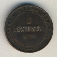 Olasz Államok/Toszkána 1859. 5c T:3 ph.