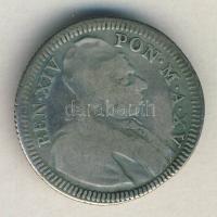 Olasz Államok/Pápai Államok 1754. Doppio Ag T:3