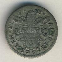 Olasz Államok/Pápai Államok/Ferrara 1709. 2 Grosetto (26Q) "XI. Clement" Billon T:3/3-