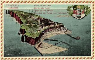 Helgoland, patriotic card