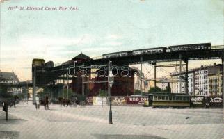 New York 110th Street Elevated Curve