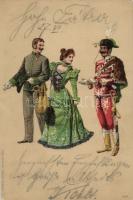 Officers with lady litho