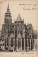 Praha St Vitus cathedral (small tear)