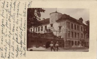 Libesice u Zatce damaged castle photo