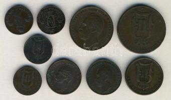 Svédország 1858. 1/2ö, 1867. 1/2ö + 1858. 1ö, 1870. 1ö, 1875. 1ö, 1885. 1ö + 1871. 2ö, 1892. 2ö + 18...