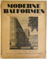 Moderne Bauformen: a Bauhaus egyik fontos német építészeti fóruma