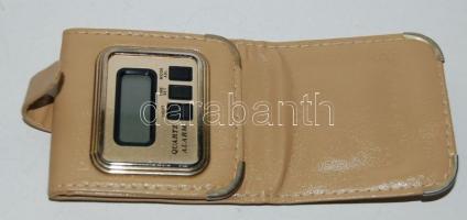 Quartz úti óra tokkal / Travel-watch