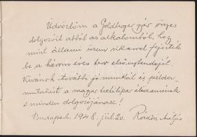 Az államosított Goldberger gyár - Zádor István rajzai 18p