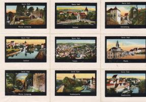Deutsches Reich ca. 1910. Hall 15 klf. levélzáró / 15 versch. Vignetten