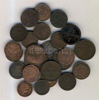 Ausztria 1816-1891. Kis krajcár tétel, összesen 26db T:2,3