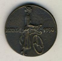 1990. Kutas László Br névjegyérme T:2