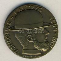 1964. "Toulouse Lautrec" emlékérem szignó:Renner Kálmán T:2