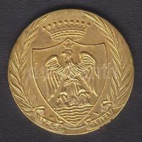 Franciaország "Nizza" városi emlékérem eredeti papírtokban T:2/ France ND "Nice" city medallion T:2