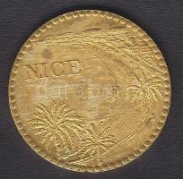 Franciaország "Nizza" városi emlékérem eredeti papírtokban T:2/ France ND "Nice"...