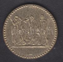 Franciaország DN "Calais" városi emlékérem eredeti papírtokban T:2/ France ND "Calais...