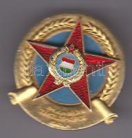 DN. "BM. Kun Béla Zászlós-képző Iskola" jelvény T:2