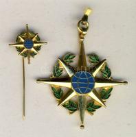 DN. Békéért kitüntetés kitűzővel T:1-