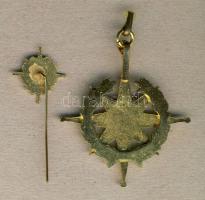 DN. Békéért kitüntetés kitűzővel T:1-