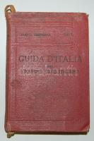 Touring Club: Guida d`Italia 1924, Milano. Útikönyv térképekkel / Tour-guide with maps 610p.